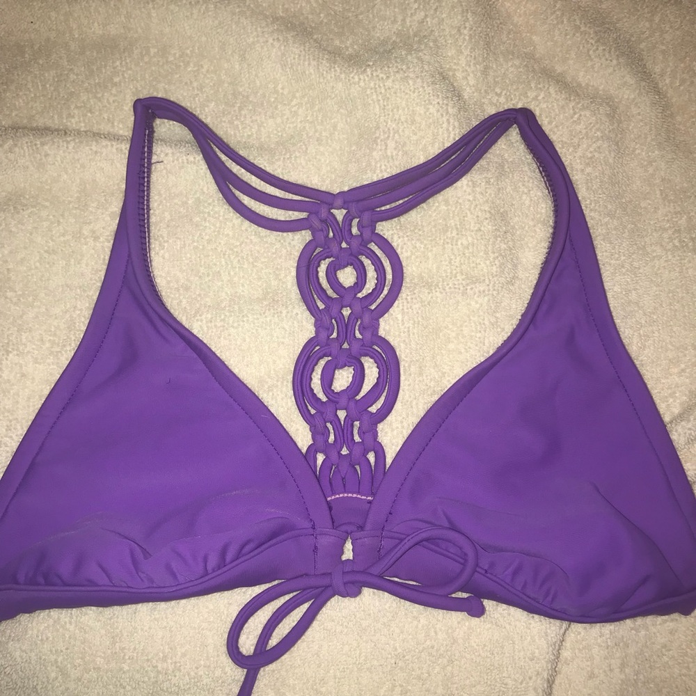 PURPLE BIKINI TOP